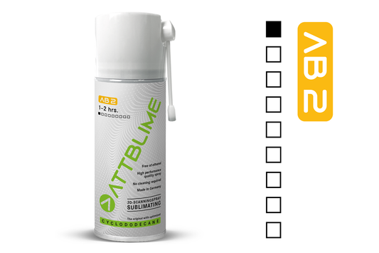 ATTBLIME AB2 500ML Vanishing/Disappearing 3D Scanning Spray
